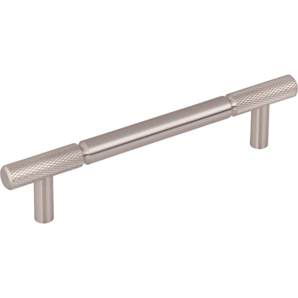 Top Knobs TK3241BSN: 5-1/16" cc Prestwick Bar Cabinet Pull - Brushed Satin Nickel