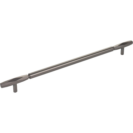 Top Knobs TK3086AG: 12" cc Regent's Park Kingsmill Cabinet Pull - Ash Gray