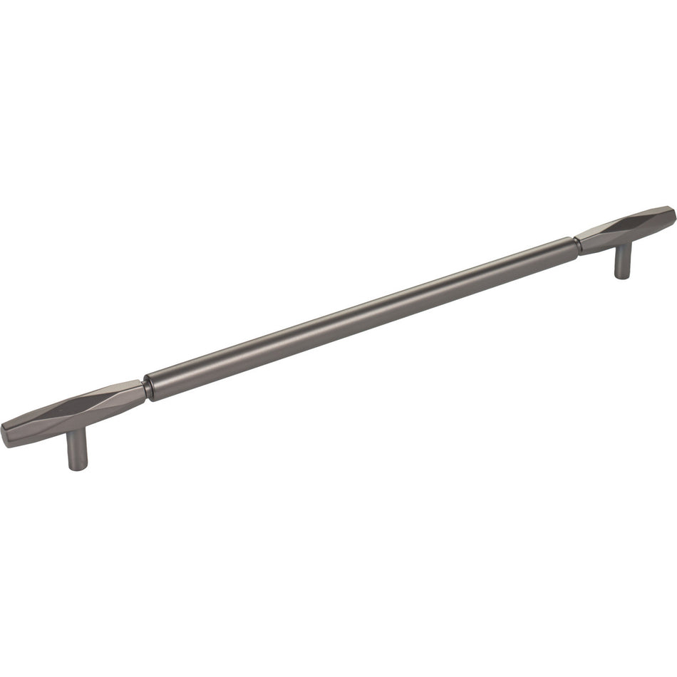 Top Knobs TK3086AG: 12" cc Regent's Park Kingsmill Cabinet Pull - Ash Gray